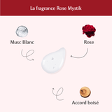 Déo douche parfumé Rose Mystik - l'Envoûtante